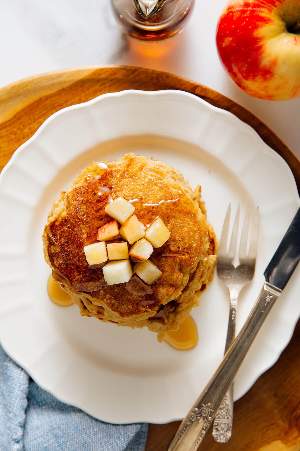 Homemade Apple Pancakes: Wholesome & Delicious Any Morning